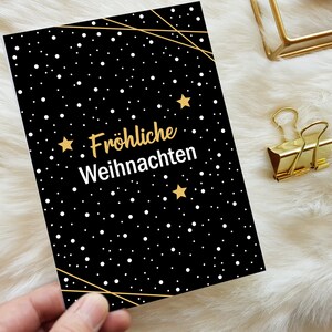 Fröhliche Weihnachten Postkarte