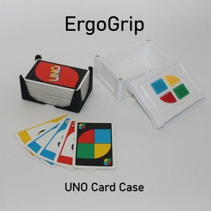 ErgoGrip | トランプトラベルケース | UNO STL デジタルダウンロード