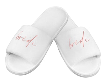 Slippers bride