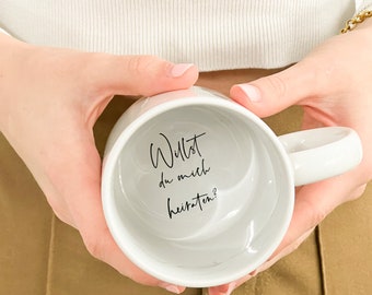 Tasse Willst du mich heiraten ?