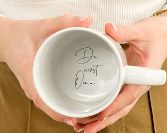 Tasse Du wirst Oma