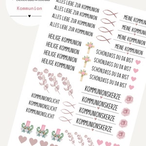 Kommunion PDF Vorlage Kerzentattoo Kerzensticker Kerzen Wasserschiebefolie Download Stabkerze Gastgeschenk Fisch