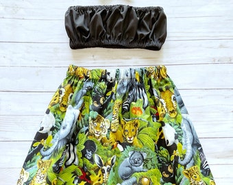 Jungle Outfit, safari outfit, girls safari party, safari birthday outfit, safari birthday, safari party, jungle party, girls jungle outfit