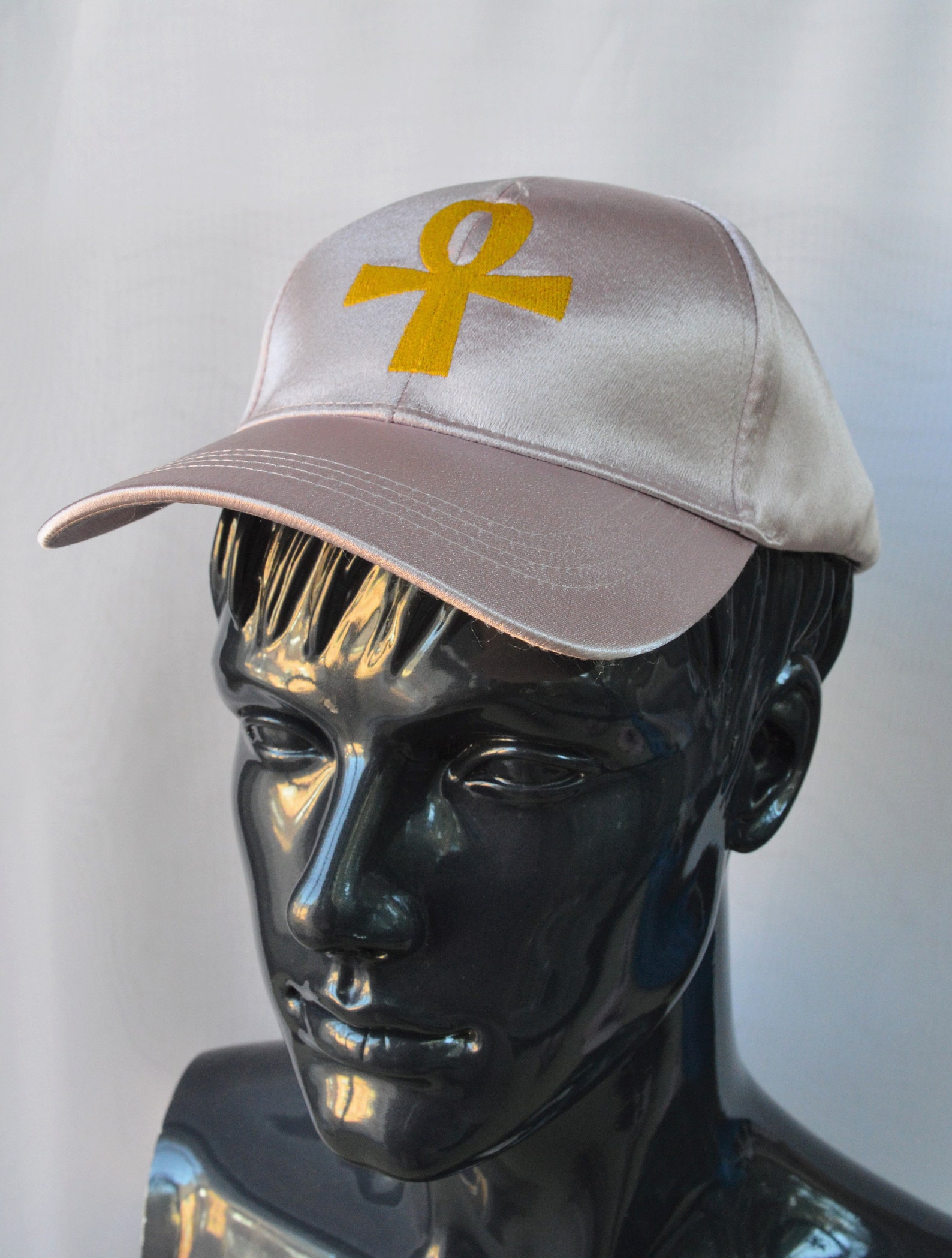 Afrikaanse Ankh Cap Geborduurde Ankh Hat Etsy Nederland