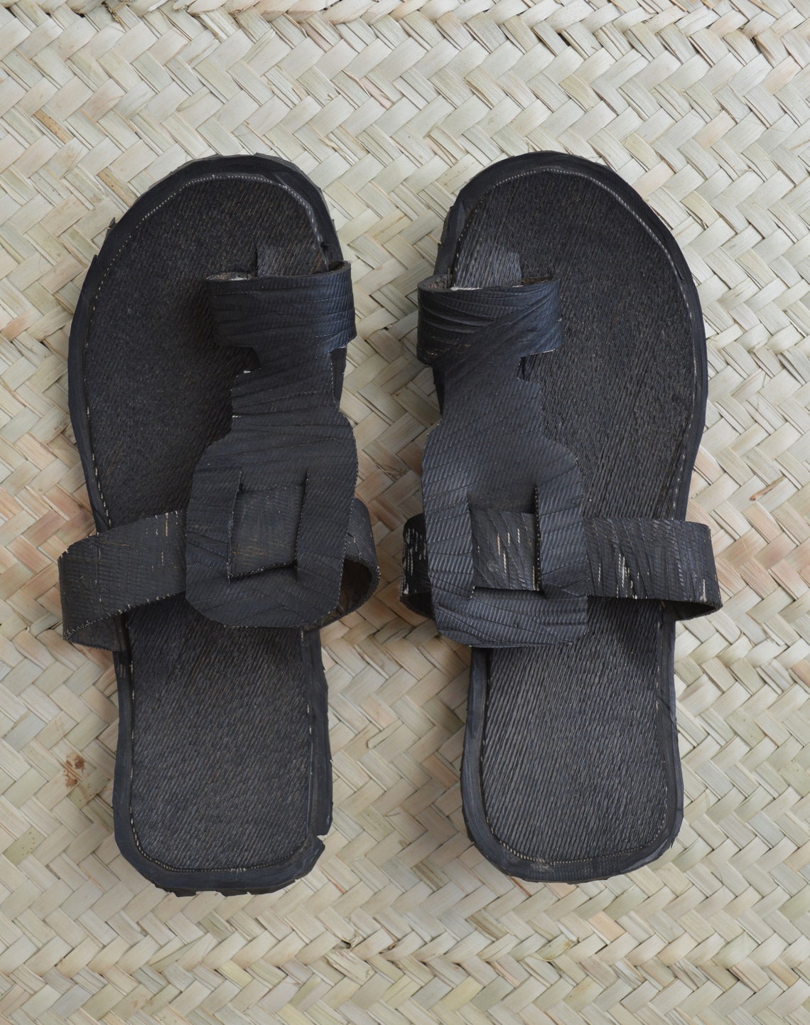 Handmade Recycled Slide Sandals Made From Car Tyres Etsy