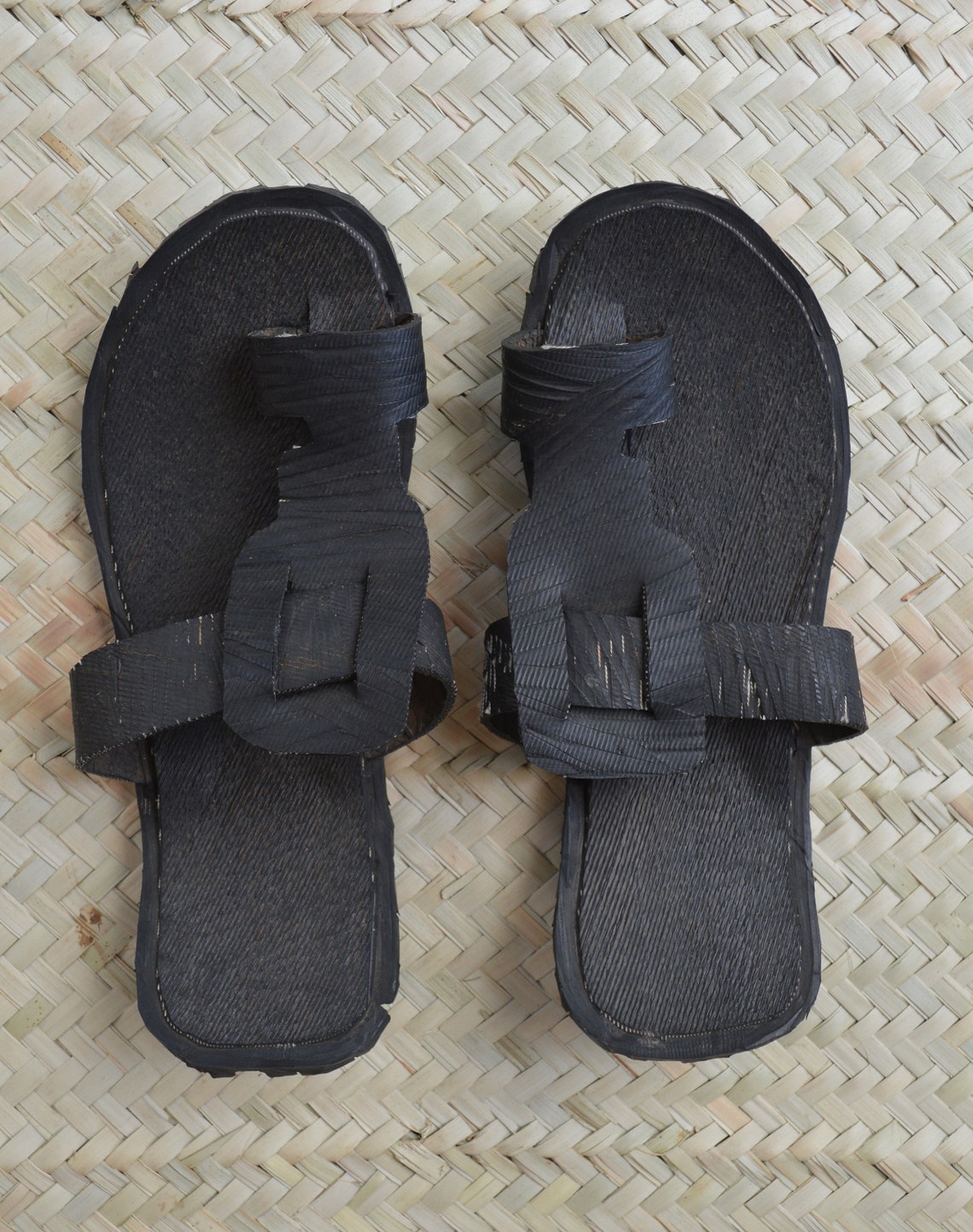 Handmade Recycled Slide Sandals Made From Car Tyres | Etsy