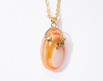 Pendentif zodiaque avec chaîne - Bélier