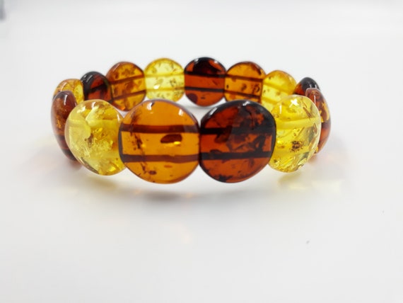 Amber bracelet deals etsy