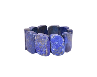 Lapis Lazuli Stone Bracelet, Healing Bracelet, Dark Blue Bracelet, Meditation Bracelet, 7 Chakra Bracelet, Yoga Bracelet, Lapis Beads