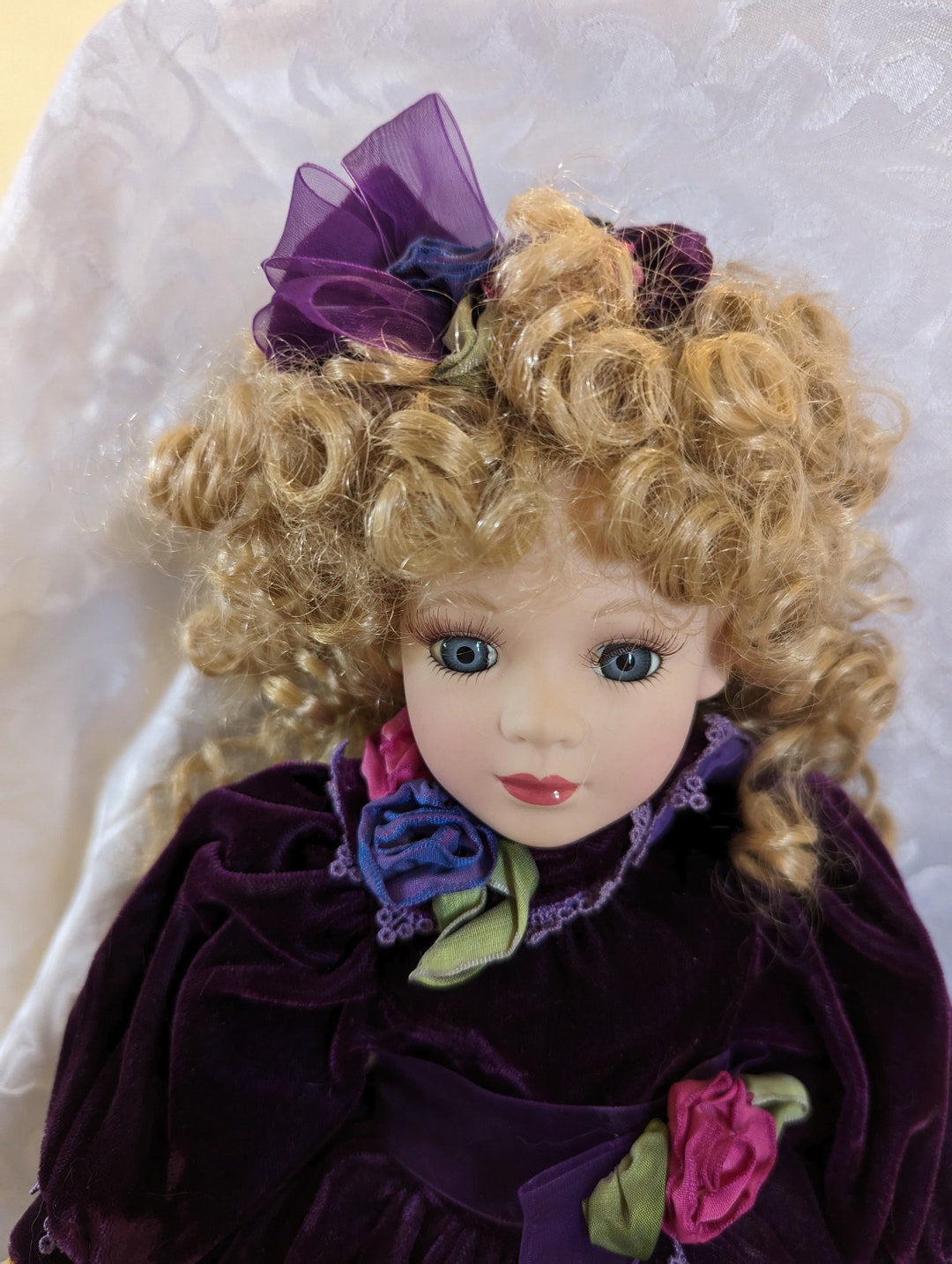 Brass Key Victorian Collection Porcelain Doll Melissa Jane Etsy