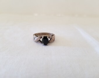 black sapphire ring womens black sapphire ring womens