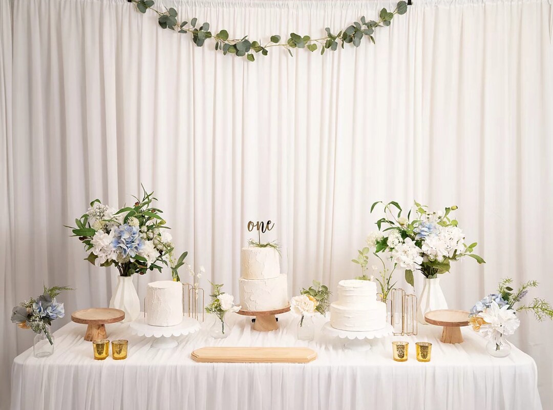 Table Rental N18. Pure White Blue - Etsy