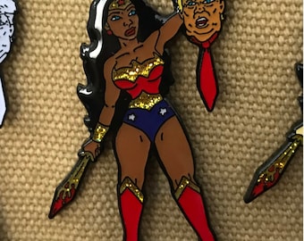 DC Comics Wonder Woman Nubia Unisex All Over Print T-Shirt Black Girl Magic Art Melanin Power