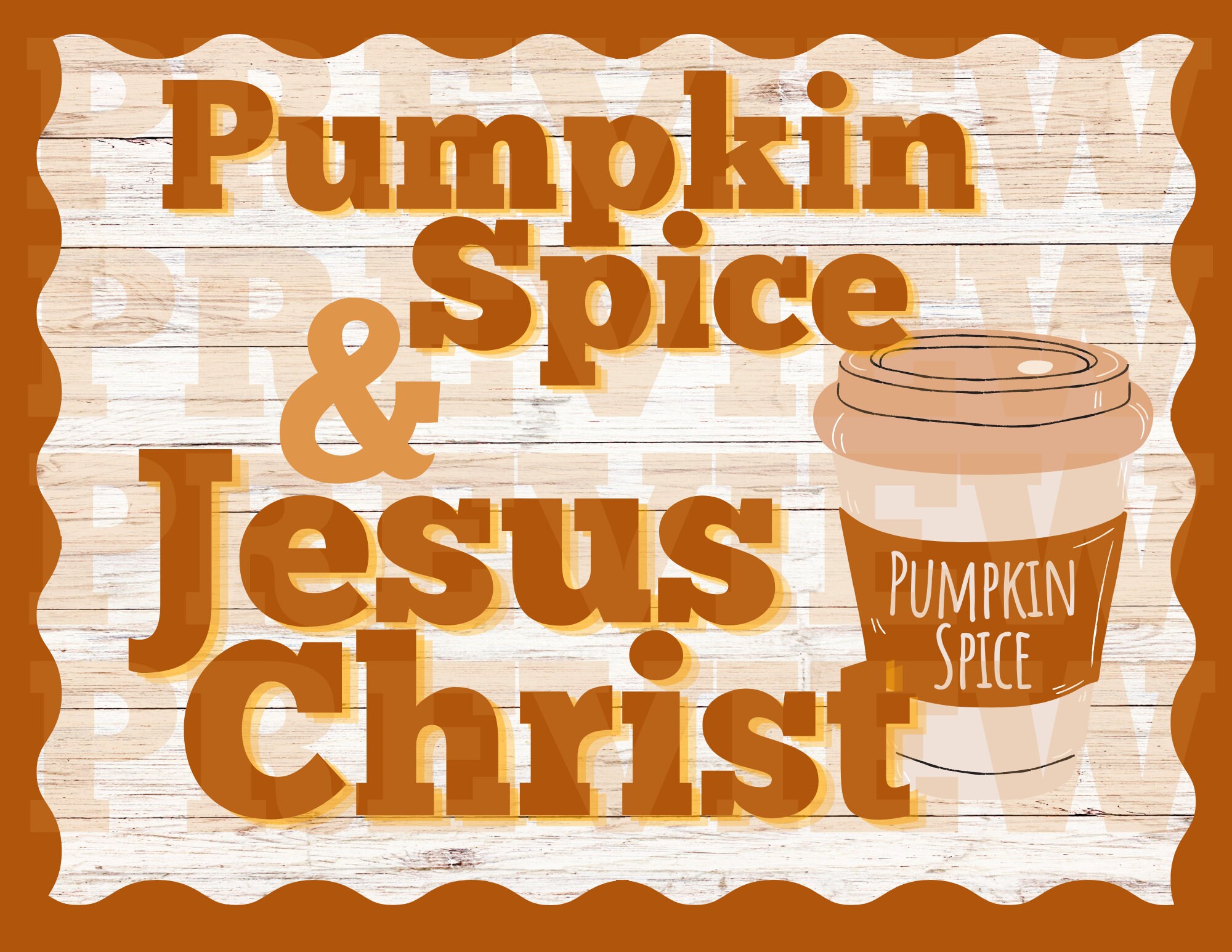 Pumpkin Spice & Jesus Christ - Fall Inspired - Christian Bulletin Board ...