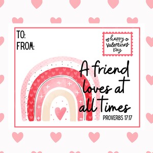 Ein Freund liebt jederzeit Sprüche 17:17 - Druckbare Valentinstagskarte - Christian - Valentinstagskarte - Dinosaurier - Karte