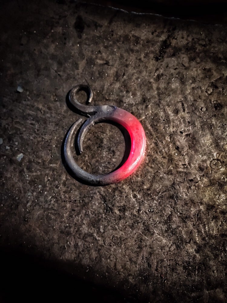 Ouroboros viking pendant viking necklace iron pendant iron Etsy