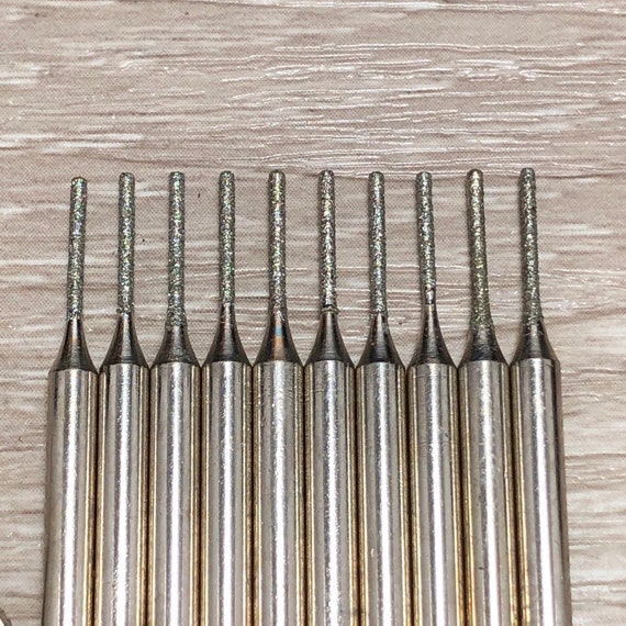 10 Small Drill Bits, Mini Drill Bits, 1mm Through 3mm, 1mm 1.5mm