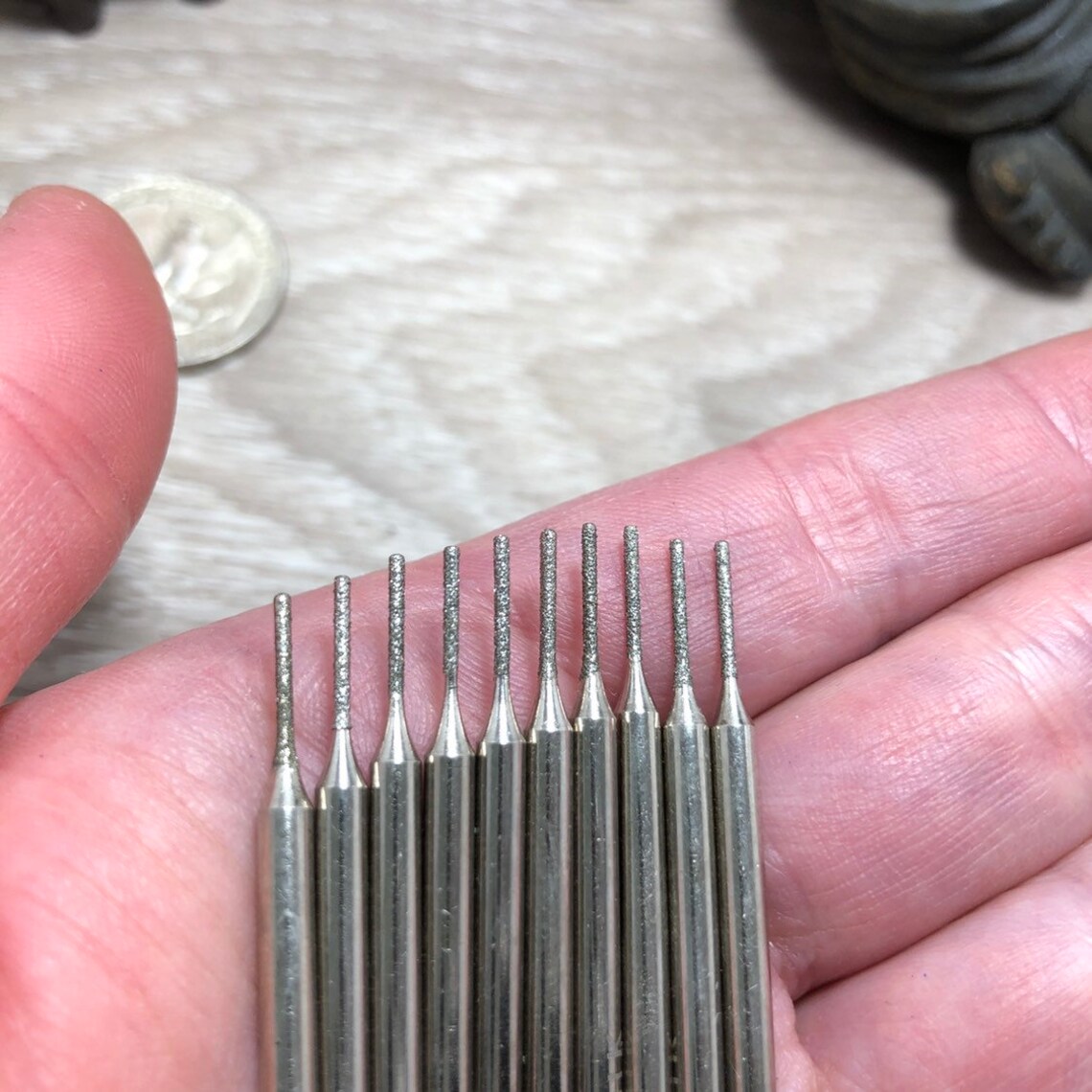 1mm Diamond Drill Bit Fits Dremel Rotary Tools Glass Drill - Etsy Australia