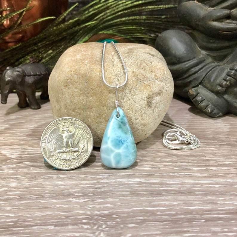 larimar beaded necklace