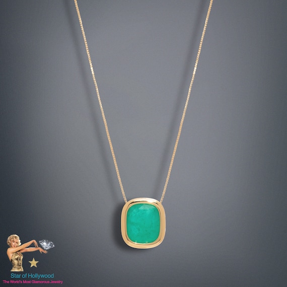 Angelina jolie emerald necklace best sale