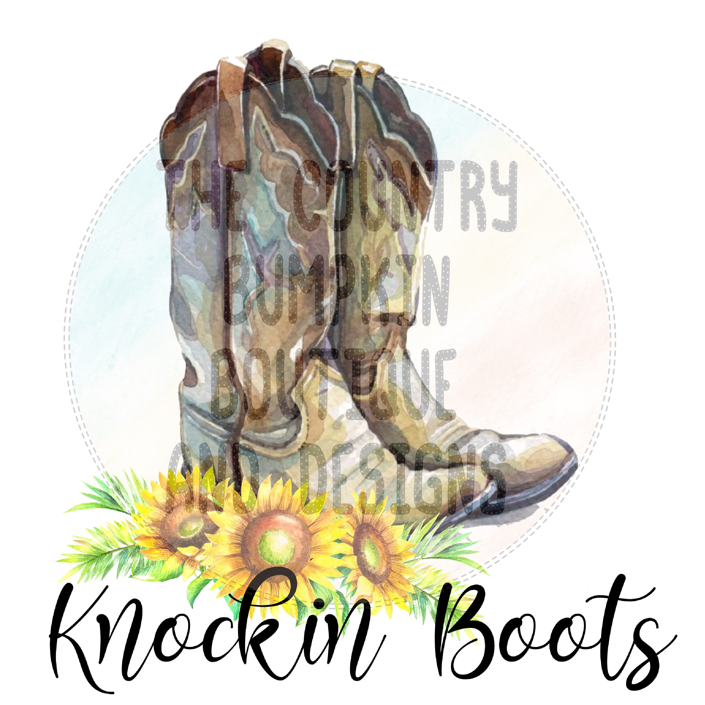 Knockin Boots Etsy
