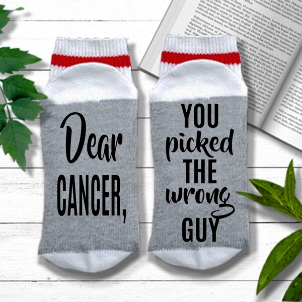 Cancer Socks Etsy