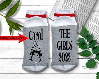 Girls Trip 2023 Socks | Girls Weekend Favors | Girls Getaway Gifts | Best Friend Trip | MLM Network Marketing Trip Favors