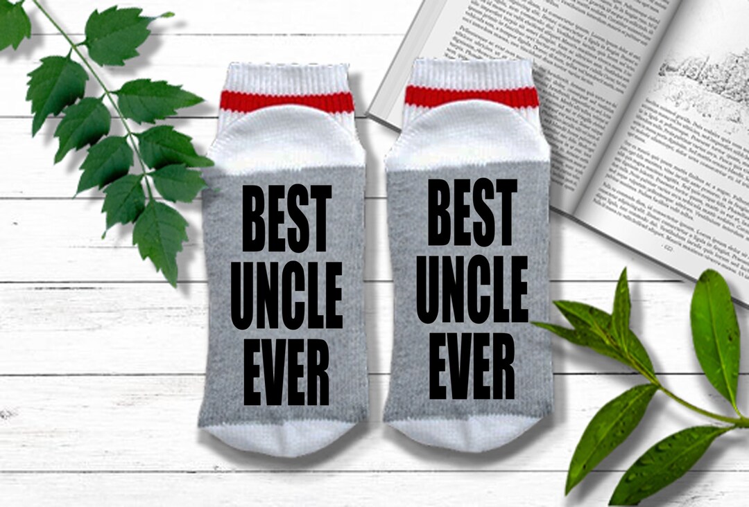 Cadeau Oncle Meilleur Oncle de Tous les temps Chaussettes Etsy France