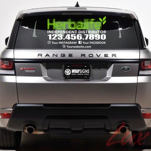 Vehicle Vinyl Decals