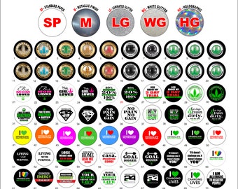 Designs ( 1 - 70 ) in Different Finishes and Sizes