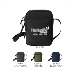 Branded - Upright Crossbody Bag
