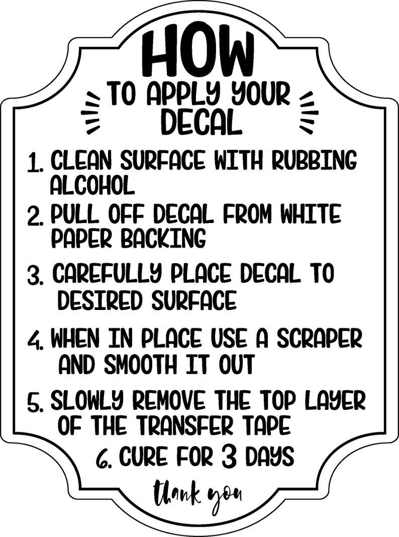 10 Cut Vinyl Decal Stickers Etsy