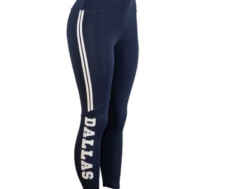 Dallas Leggings Active Wear Yoga Pant Women Football Yoga Leggings