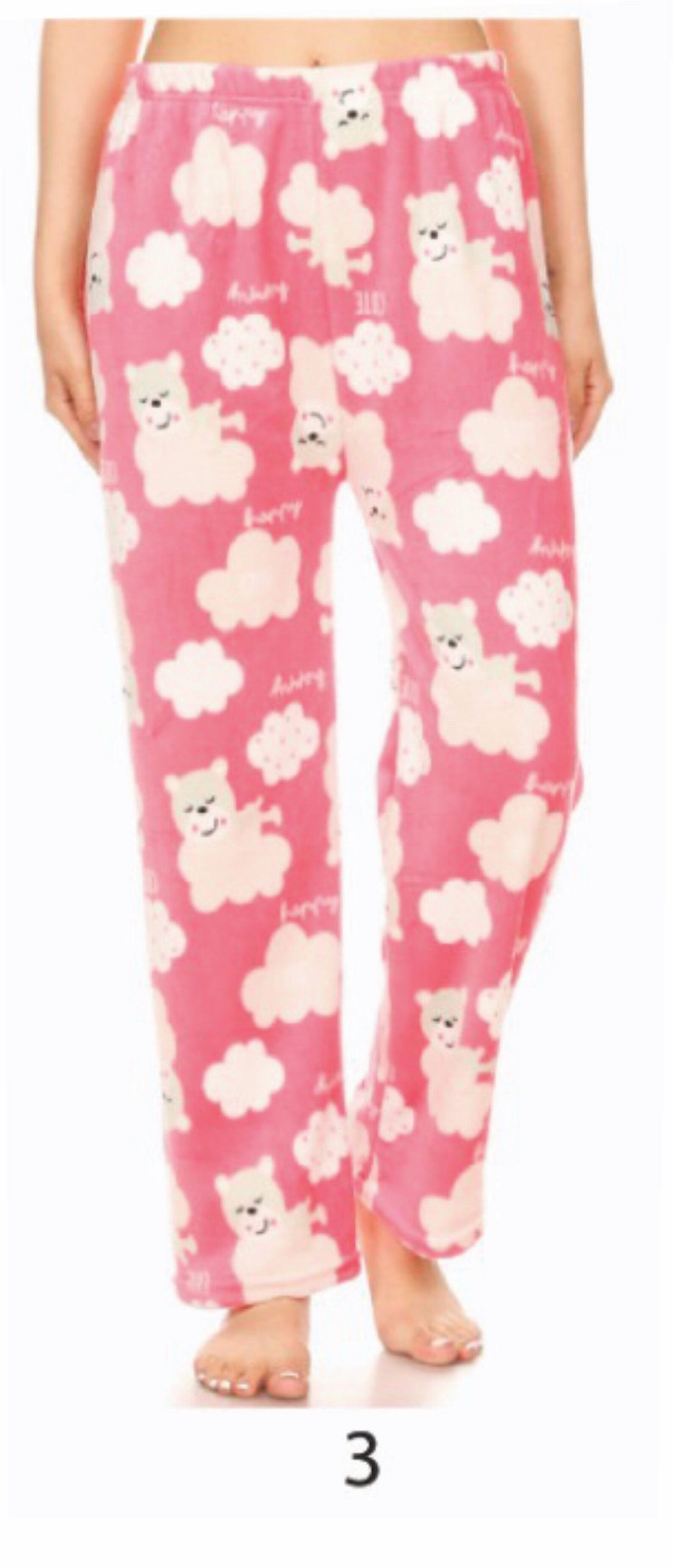 super fuzzy pajama pants