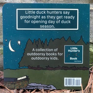 Goodnight Little Duck Hunter & Optional Mallard Plushie image 3