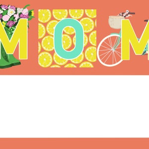 Carte postale pour maman