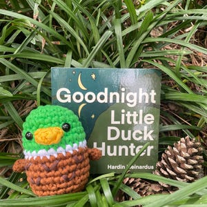 Goodnight Little Duck Hunter & Optional Mallard Plushie image 2
