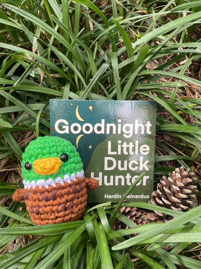 Goodnight Little Duck Hunter & Optional Mallard Plushie image 2