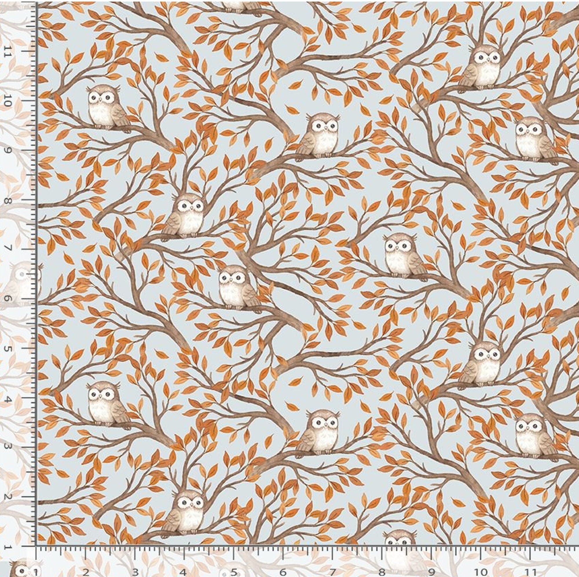 Whimsical Owl Fabric - Playful and Colorful Prints for Quilting, Crafting, and Sewing Projects