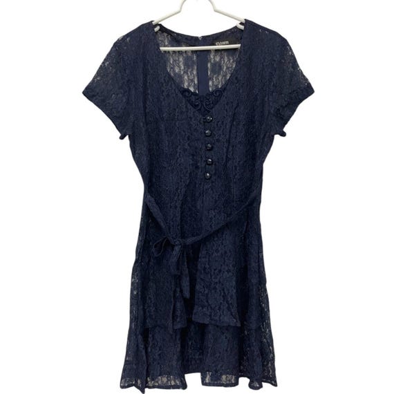 dawn joy fashions vintage dress NEW W/ TAGS Vintage Dawn Joy Black and White Polka-dot w/ Accent Bow D –  Barrio Boutique main image 0