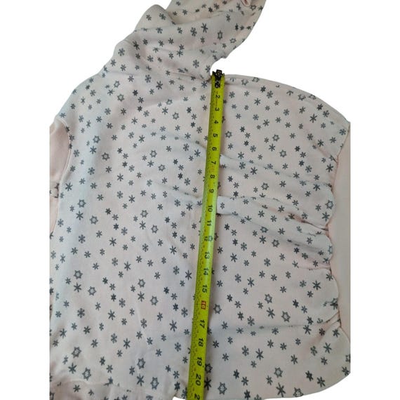 Active Elements Pullover Pink Snowflakes Sweatshi… - image 9