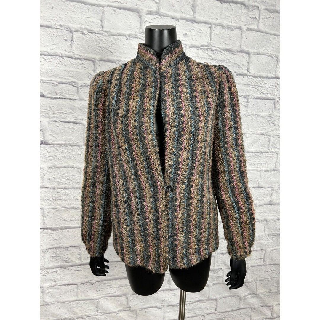 Donnkenny Separates Long Sleeve 1 Button Front Blazer Jacket Women's