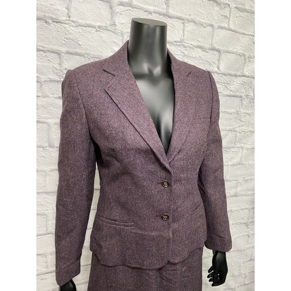 Vintage Austin Hill Skirt Suit Wool Union Made US… - image 2