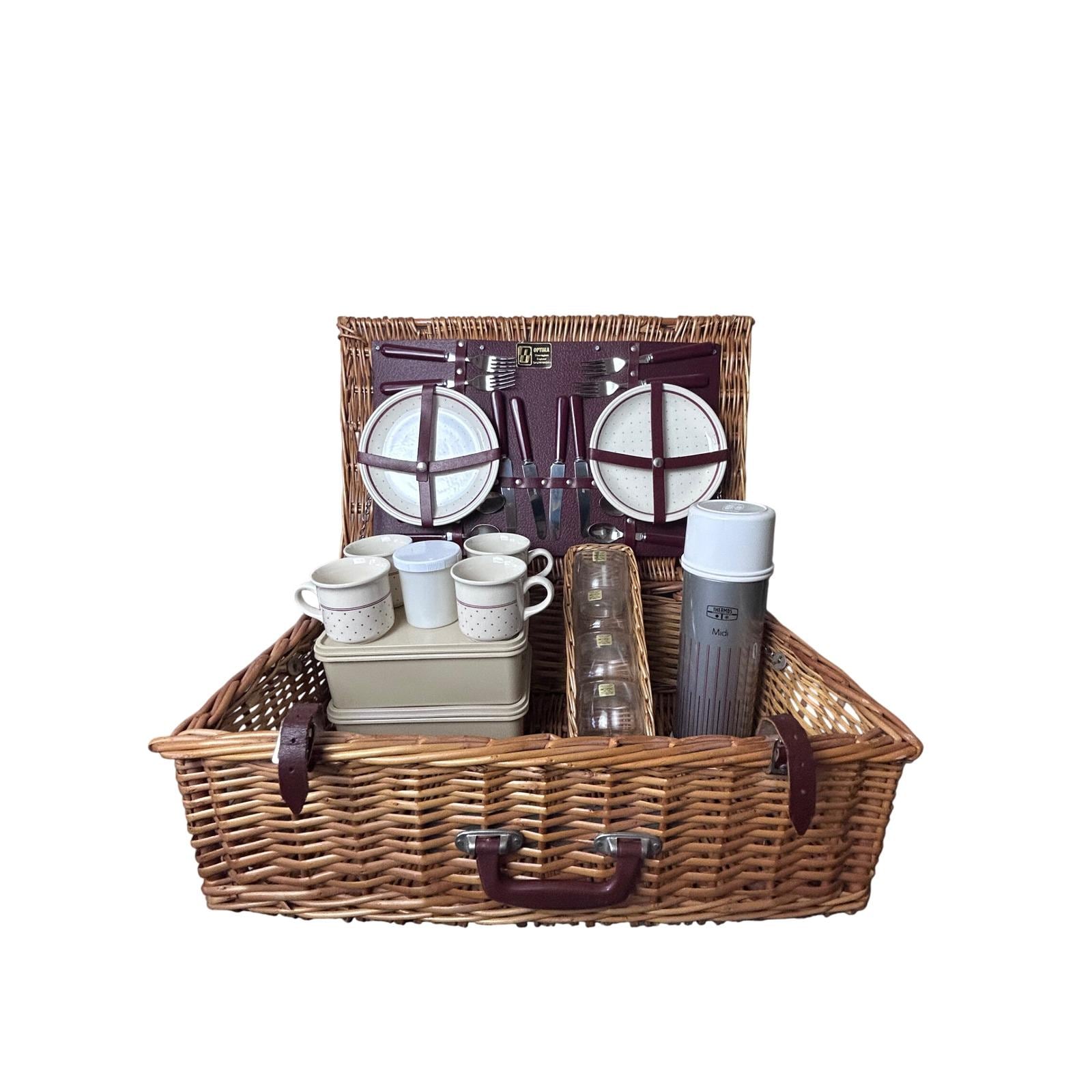 Optima picnic basket - Etsy 日本