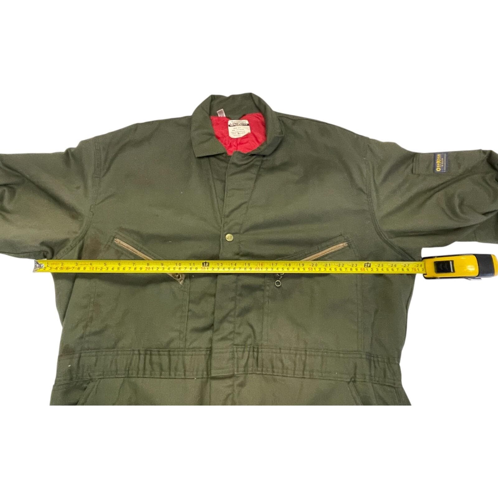 Oshkosh Bgosh Union Made Sanforized Coveralls Green Vintage Size