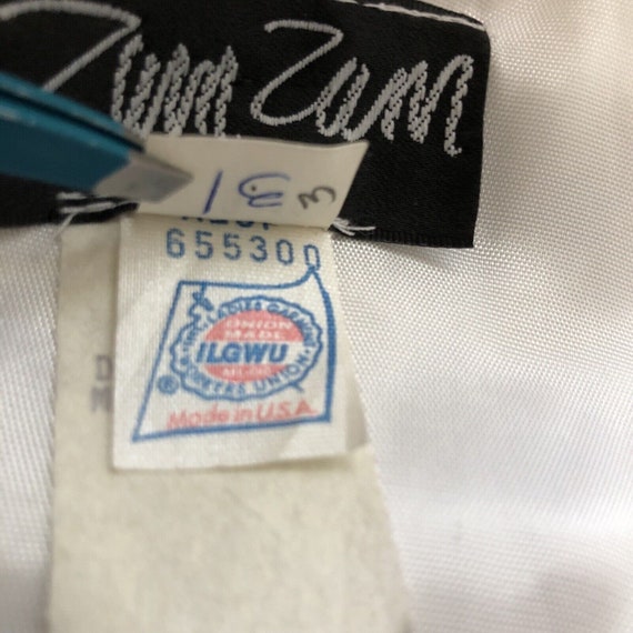 Vintage 90s Zum Zum Mini Short Dress Cut Out Back… - image 7