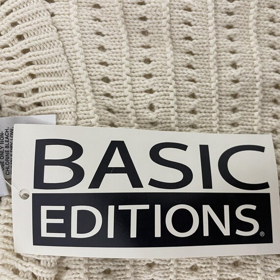 Basic Edition Pullover Sweater Womens Size Medium… - image 3
