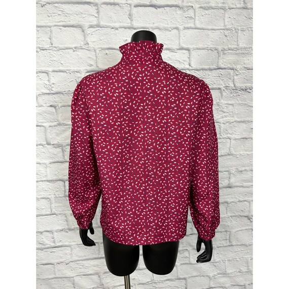 Inner Visions By Ship'n Shore Red Button Up Long … - image 4