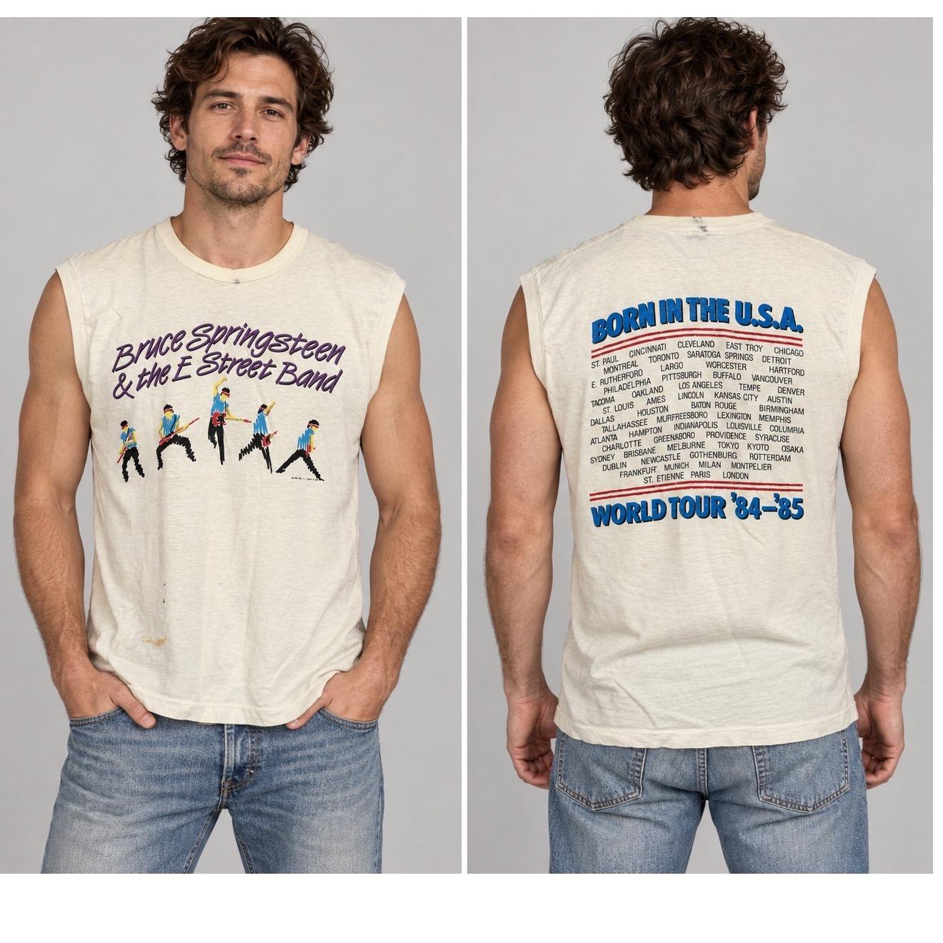 Springsteen shirt v neck - Etsy 日本