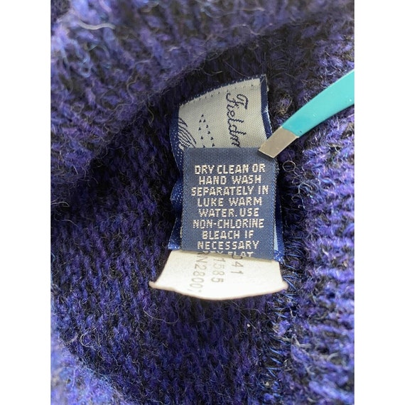 Purple Rag Wool Blend Sweater Fieldmaster Medium … - image 5